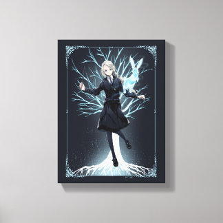Lienzo El conejo Patronus de Luna Lovegood