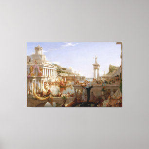 Lienzo El consumo del imperio por Thomas Cole (1836)