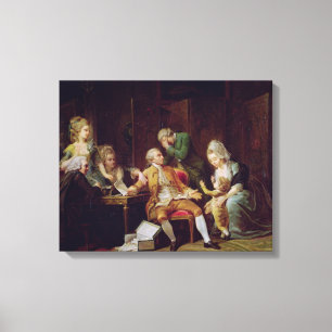 Lienzo El contrato quebrado