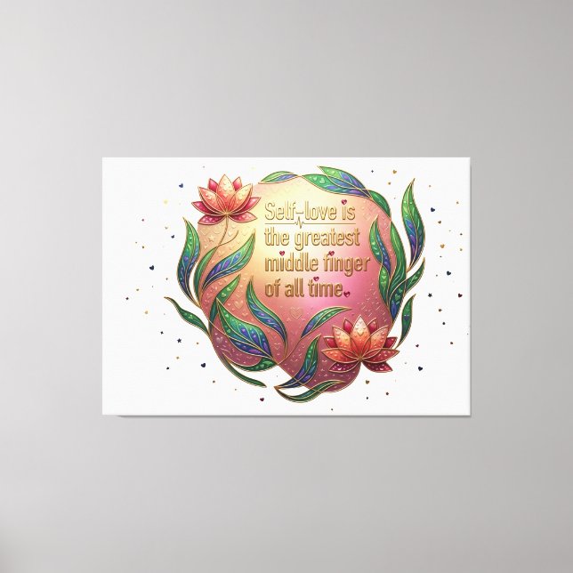 Lienzo El Corazón Soberano (Anverso)