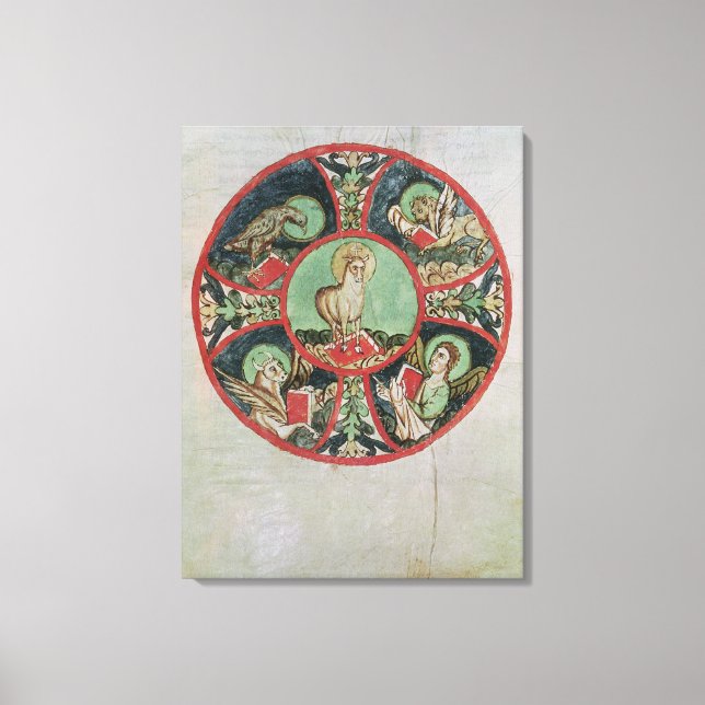 Lienzo El Cordero de Dios (Anverso)