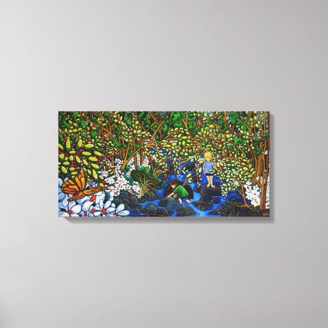 Lienzo El Creek (Anverso)