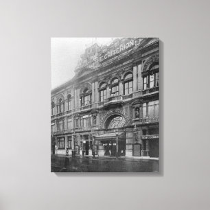 Lienzo El criterio Restaurant y Theatre, 1902