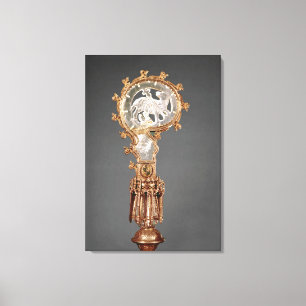 Lienzo El crozier de los abejidos del cisterciense