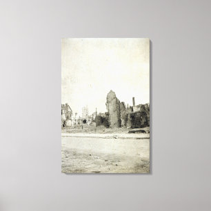 Lienzo El cuadrado, Ypres, junio de 1915