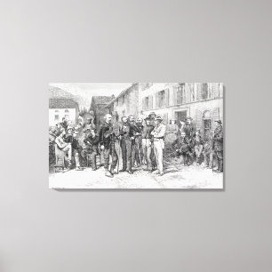 Lienzo El cuarto de club de Zermatt en 1864, "de la