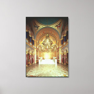 Lienzo El cuarto del trono del norte