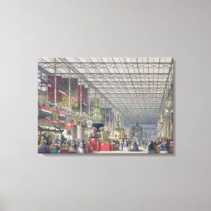 Lienzo El cubo británico de la gran exposición, 1851 (c