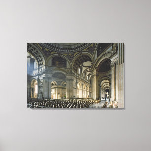 Lienzo El cubo de la catedral de San Pablo (foto)