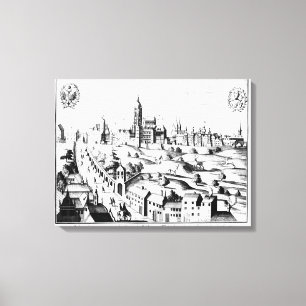Lienzo El Defenestration de Praga, el 3 de agosto de 1618