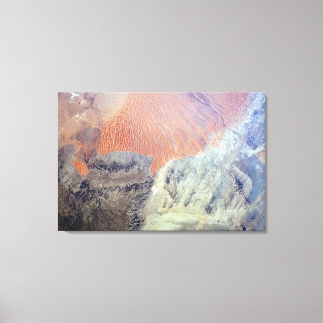 Lienzo El Desierto Del Sahara En Argelia, Norte De África (Anverso)