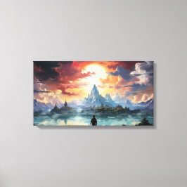 Lienzo El destino final alcanzado