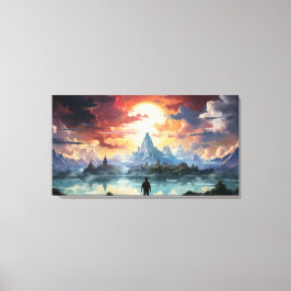 Lienzo El destino final alcanzado