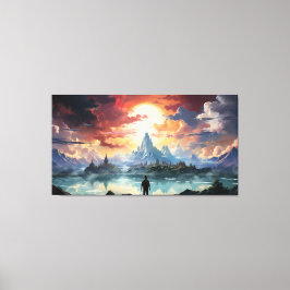 Lienzo El destino final alcanzado