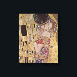 Lienzo El detalle del beso - Gustav Klimt<br><div class="desc">Famosa pintura romántica de Gustav Klimt. El Kiss es una hermosa obra maestra para los amantes del arte. Este es un detalle maravilloso de esta pintura clásica.</div>