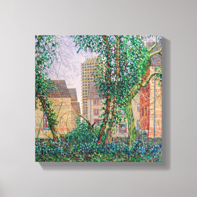 Lienzo El día más corto (Anverso)