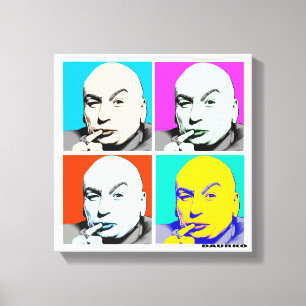 Lienzo El Dr. Evil
