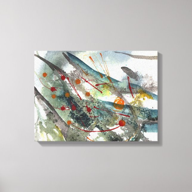 Lienzo El dragón (Anverso)