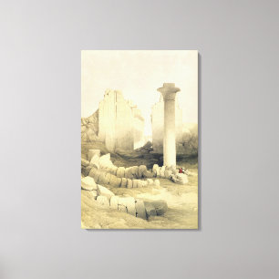 Lienzo El Dromos o el Pasillo central del gran templo de