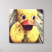 ¡El Ducky de Goma Amarillo necesita un baño!