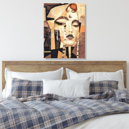 Lienzo El Eco de “Virelle” – Un Retrato Abstracto