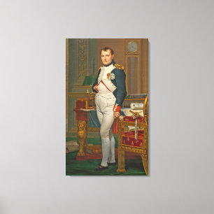 Lienzo El emperador Napoleon en su estudio en el