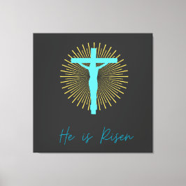 Lienzo Él es Jesús Creciente