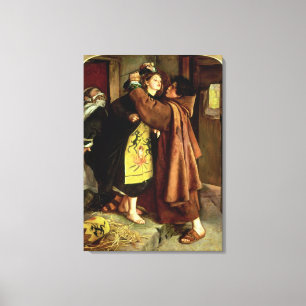 Lienzo El escape de un hereje, 1559, 1857 (aceite en lona