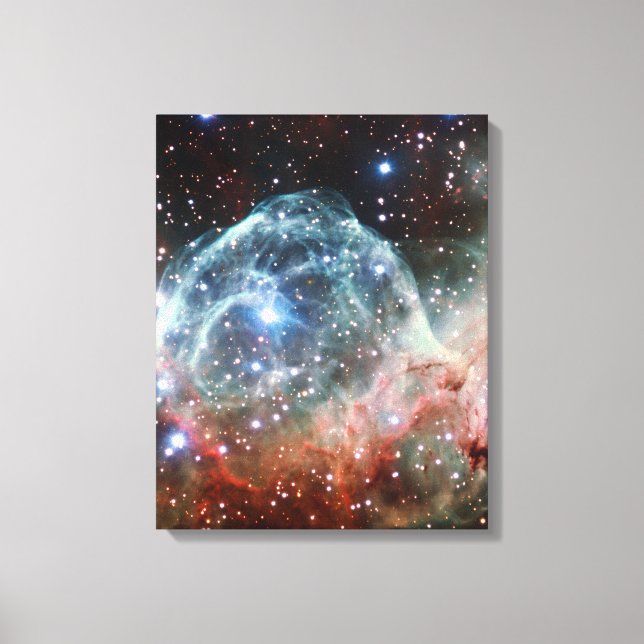 Lienzo El espacio nebuloso del casco de Thor (Anverso)