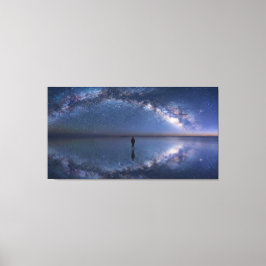 Lienzo el Espejo Infinito - Salar de Uyuni Vía Láctea