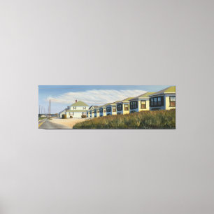 Lienzo El esperar en la línea 2001