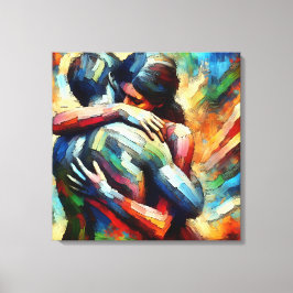 Lienzo El estilo de pintura al aceite de AZI de Lover