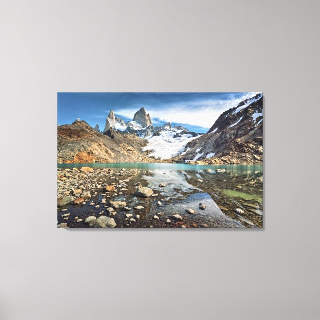 Lienzo El famoso Fitz Roy (Anverso)