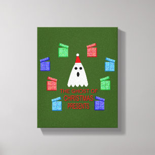 Lienzo El fantasma de la Navidad nos ofrece divertidos
