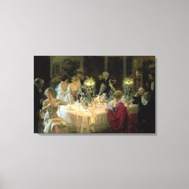 Lienzo El fin de la cena, 1913 (Anverso)