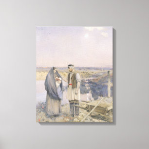 Lienzo El fin del día, 1888