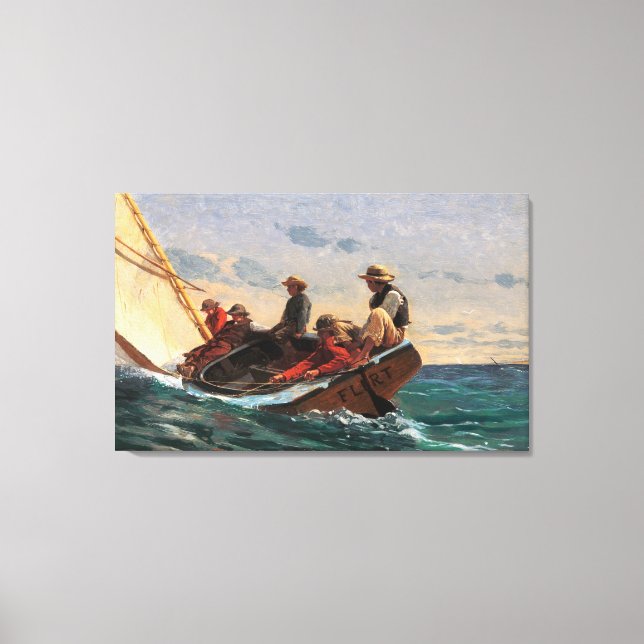 Lienzo El Flirt (Anverso)