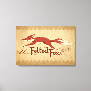 Lienzo El Fox de Felted