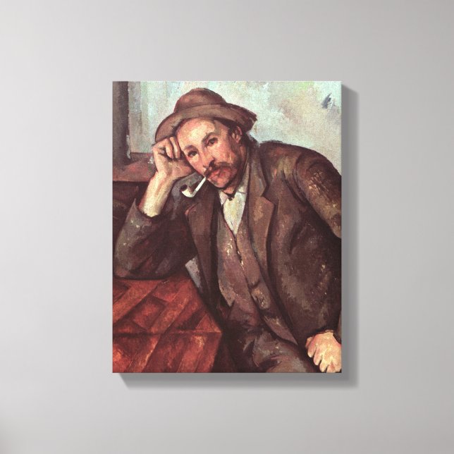 Lienzo El fumador, 1891-92 (Anverso)