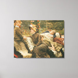Lienzo El Garden Bench James Tissot Bella Artes
