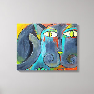 Lienzo El gato de Ali