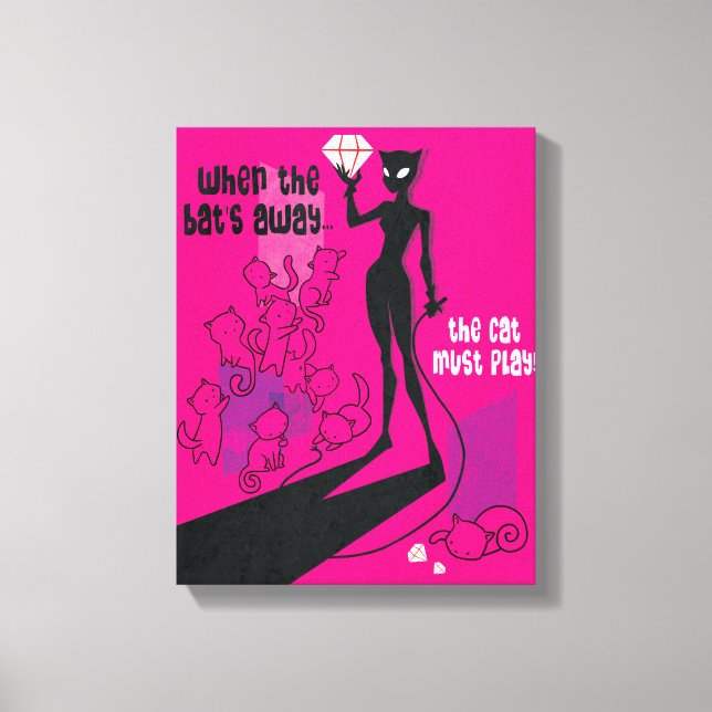 Lienzo El gato debe reproducirse (Anverso)