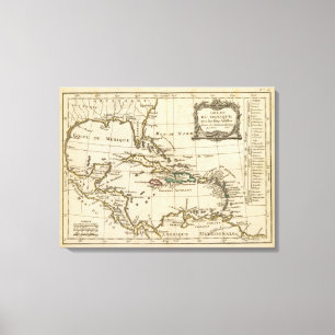 Lienzo El Golfo de México, islas del Caribe