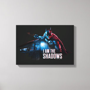 Lienzo El Gráfico De Carácter Batman - Yo Soy Las Sombras