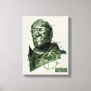 Lienzo El gráfico de caracteres Riddler