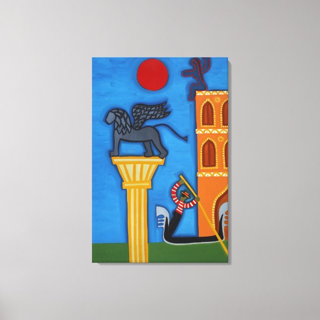 Lienzo El Gran León de Venecia 2006 (Anverso)