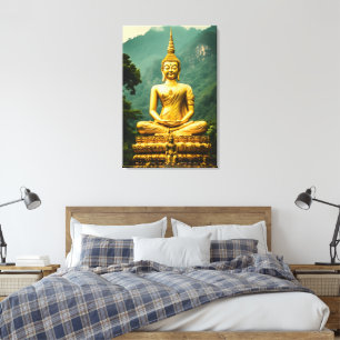 Lienzo El Gran Samadhi de Suvarna