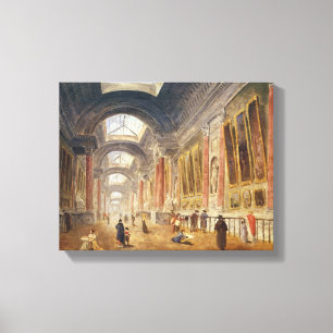 Lienzo El grande Galerie del Louvre
