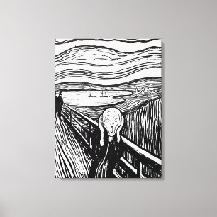 Lienzo El grito de Edvard Munch