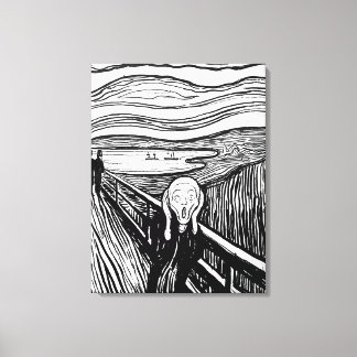 Lienzo El grito de Edvard Munch